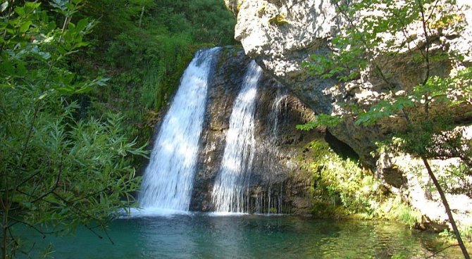 Wasserfall in der Enipeas Schlucht - Olymp