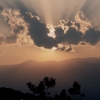 sunset Mount Olympus