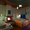 Arhontiko Zarkadas - traditional room with fireplace